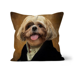 The Earl: Custom Pet Pillow - Paw & Glory - Dog Portraits - Pet Portraits