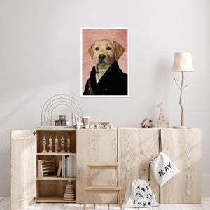 The Earl: Custom Pet Poster - Paw & Glory - Dog Portraits - Pet Portraits