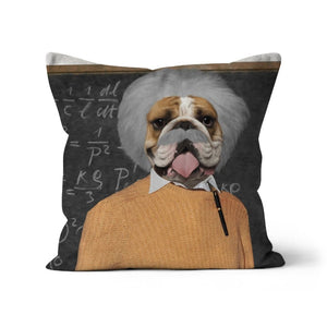 The Einstein: Custom Pet Pillow - Paw & Glory - Dog Portraits - Pet Portraits