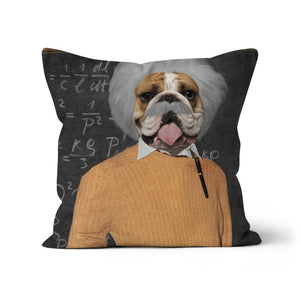 The Einstein: Custom Pet Pillow - Paw & Glory - Dog Portraits - Pet Portraits