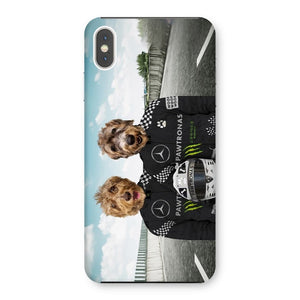 The Elite Drivers (Mercedes Inspired): Custom Pet Phone Case - Paw & Glory - Dog Portraits - Pet Portraits