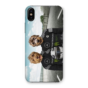 The Elite Drivers (Mercedes Inspired): Custom Pet Phone Case - Paw & Glory - Dog Portraits - Pet Portraits