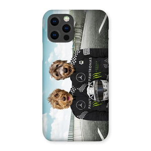 The Elite Drivers (Mercedes Inspired): Custom Pet Phone Case - Paw & Glory - Dog Portraits - Pet Portraits