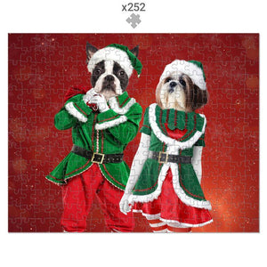 The Elves: Custom Pet Puzzle - Paw & Glory - Dog Portraits - Pet Portraits