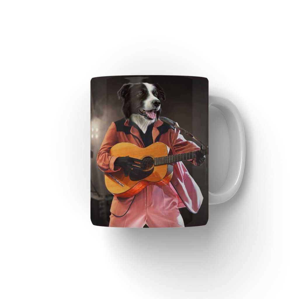 The Elvis: Custom Pet Coffee Mug - Paw & Glory - Dog Portraits - Pet Portraits