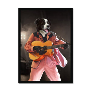 The Elvis: Custom Pet Portrait - Paw & Glory - Dog Portraits - Pet Portraits