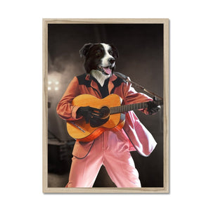 The Elvis: Custom Pet Portrait - Paw & Glory - Dog Portraits - Pet Portraits