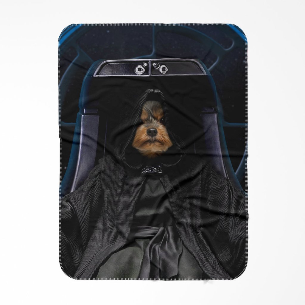 The Empawror (Star Wars Inspired): Custom Pet Blanket - Paw & Glory - Dog Portraits - Pet Portraits