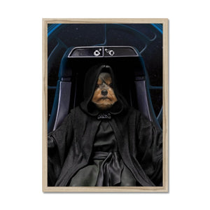 The Empawror (Star Wars Inspired): Custom Pet Portrait - Paw & Glory - Dog Portraits - Pet Portraits