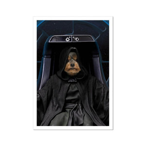 The Empawror (Star Wars Inspired): Custom Pet Poster - Paw & Glory - Dog Portraits - Pet Portraits