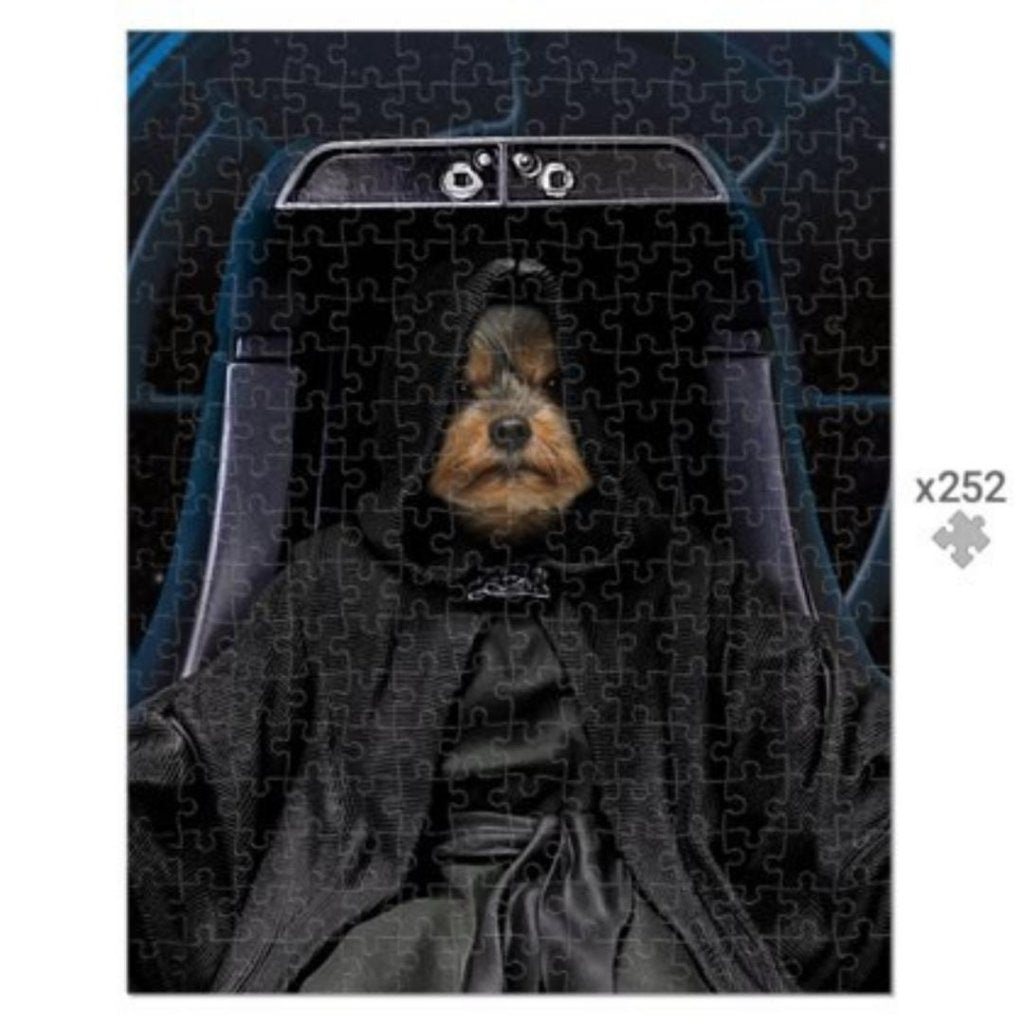 The Empawror (Star Wars Inspired): Custom Pet Puzzle - Paw & Glory - Dog Portraits - Pet Portraits