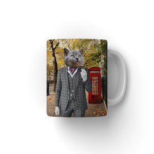 The English Gent: Custom Pet Coffee Mug - Paw & Glory - Dog Portraits - Pet Portraits