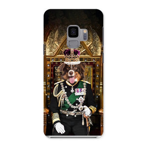 The English King: Custom Pet Phone Case - Paw & Glory - Dog Portraits - Pet Portraits