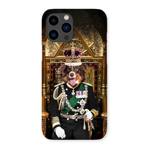 The English King: Custom Pet Phone Case - Paw & Glory - Dog Portraits - Pet Portraits