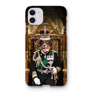 The English King: Custom Pet Phone Case - Paw & Glory - Dog Portraits - Pet Portraits