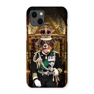 The English King: Custom Pet Phone Case - Paw & Glory - Dog Portraits - Pet Portraits