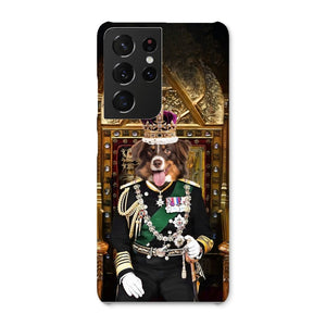 The English King: Custom Pet Phone Case - Paw & Glory - Dog Portraits - Pet Portraits