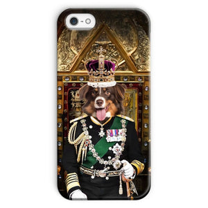 The English King: Custom Pet Phone Case - Paw & Glory - Dog Portraits - Pet Portraits