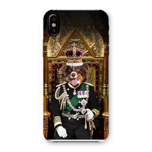 The English King: Custom Pet Phone Case - Paw & Glory - Dog Portraits - Pet Portraits