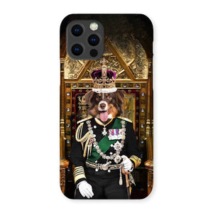 The English King: Custom Pet Phone Case - Paw & Glory - Dog Portraits - Pet Portraits