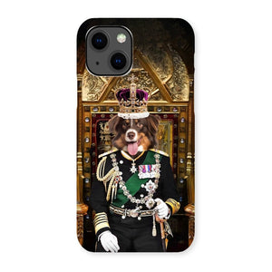 The English King: Custom Pet Phone Case - Paw & Glory - Dog Portraits - Pet Portraits