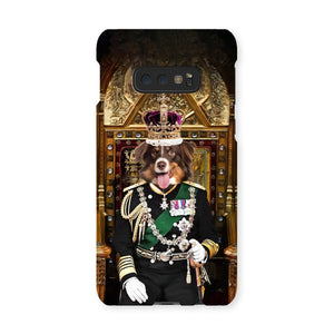 The English King: Custom Pet Phone Case - Paw & Glory - Dog Portraits - Pet Portraits