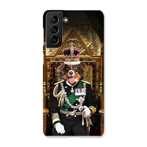 The English King: Custom Pet Phone Case - Paw & Glory - Dog Portraits - Pet Portraits