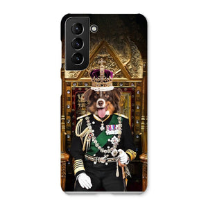 The English King: Custom Pet Phone Case - Paw & Glory - Dog Portraits - Pet Portraits