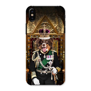 The English King: Custom Pet Phone Case - Paw & Glory - Dog Portraits - Pet Portraits