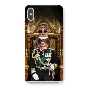 The English King: Custom Pet Phone Case - Paw & Glory - Dog Portraits - Pet Portraits