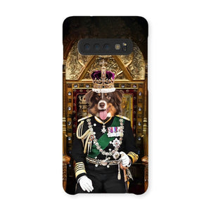 The English King: Custom Pet Phone Case - Paw & Glory - Dog Portraits - Pet Portraits