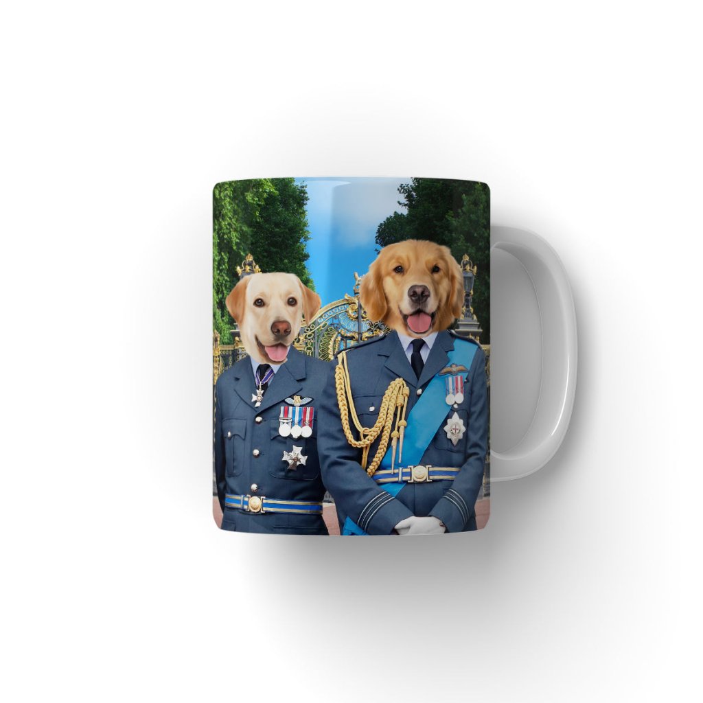 The English Princes: Custom Pet Coffee Mug - Paw & Glory - Dog Portraits - Pet Portraits