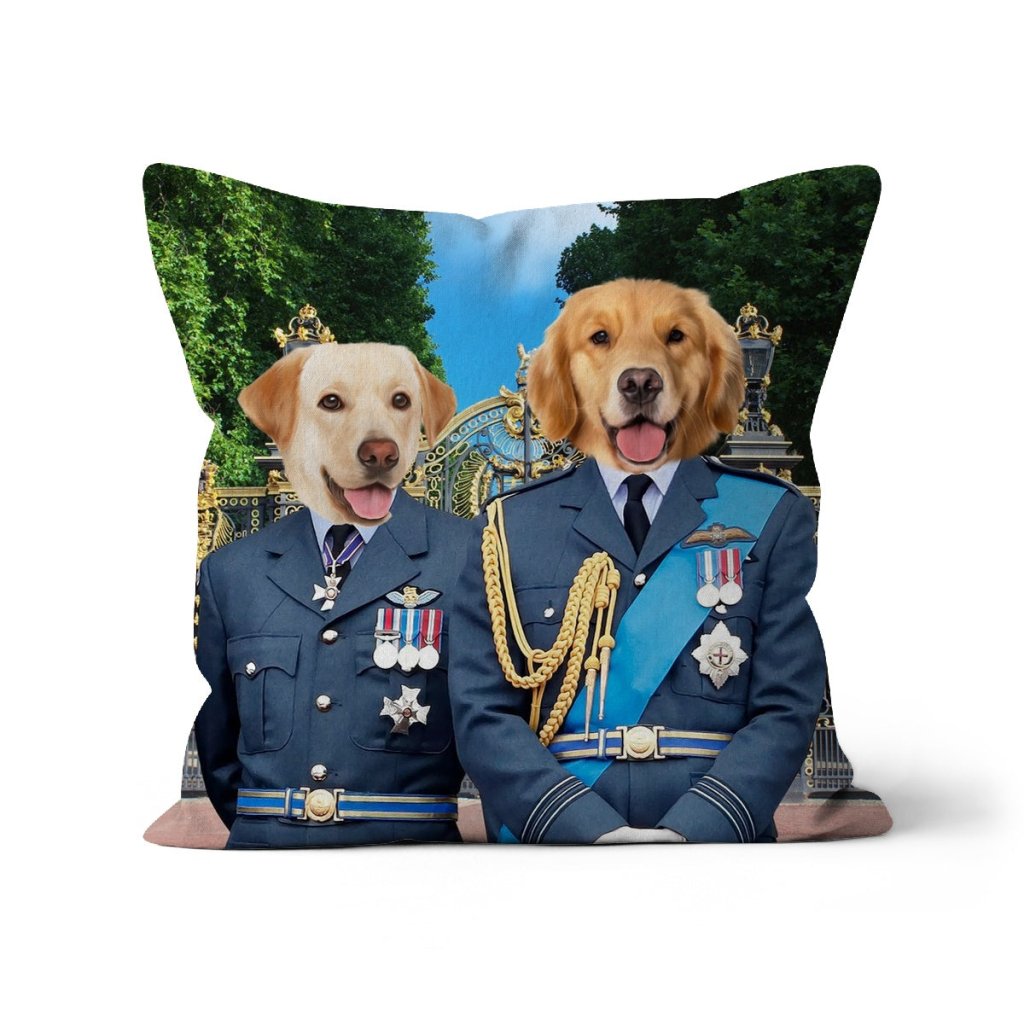 The English Princes: Custom Pet Pillow - Paw & Glory - Dog Portraits - Pet Portraits