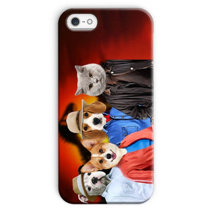 The Explorers (Jurassic Park Inspired): Custom Pet Phone Case - Paw & Glory - Dog Portraits - Pet Portraits