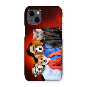 The Explorers (Jurassic Park Inspired): Custom Pet Phone Case - Paw & Glory - Dog Portraits - Pet Portraits