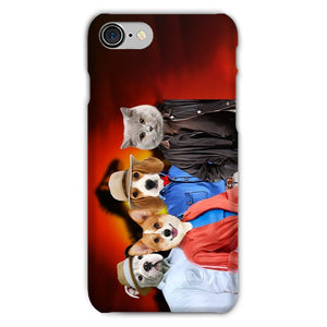 The Explorers (Jurassic Park Inspired): Custom Pet Phone Case - Paw & Glory - Dog Portraits - Pet Portraits