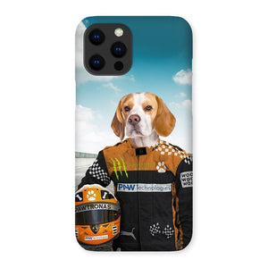 The Famous Driver (McLaren Inspired): Custom Pet Phone Case - Paw & Glory - Dog Portraits - Pet Portraits