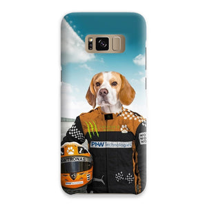 The Famous Driver (McLaren Inspired): Custom Pet Phone Case - Paw & Glory - Dog Portraits - Pet Portraits