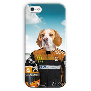 The Famous Driver (McLaren Inspired): Custom Pet Phone Case - Paw & Glory - Dog Portraits - Pet Portraits