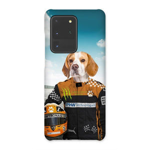 The Famous Driver (McLaren Inspired): Custom Pet Phone Case - Paw & Glory - Dog Portraits - Pet Portraits