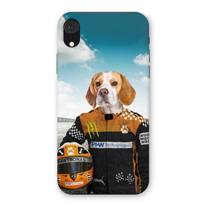 The Famous Driver (McLaren Inspired): Custom Pet Phone Case - Paw & Glory - Dog Portraits - Pet Portraits