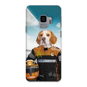 The Famous Driver (McLaren Inspired): Custom Pet Phone Case - Paw & Glory - Dog Portraits - Pet Portraits