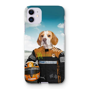 The Famous Driver (McLaren Inspired): Custom Pet Phone Case - Paw & Glory - Dog Portraits - Pet Portraits