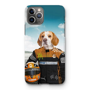 The Famous Driver (McLaren Inspired): Custom Pet Phone Case - Paw & Glory - Dog Portraits - Pet Portraits