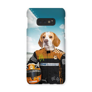 The Famous Driver (McLaren Inspired): Custom Pet Phone Case - Paw & Glory - Dog Portraits - Pet Portraits