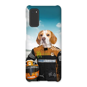 The Famous Driver (McLaren Inspired): Custom Pet Phone Case - Paw & Glory - Dog Portraits - Pet Portraits