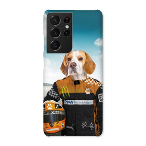 The Famous Driver (McLaren Inspired): Custom Pet Phone Case - Paw & Glory - Dog Portraits - Pet Portraits