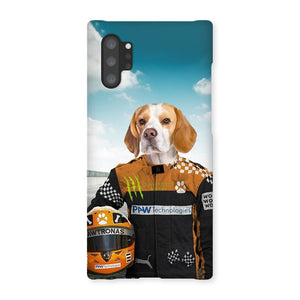 The Famous Driver (McLaren Inspired): Custom Pet Phone Case - Paw & Glory - Dog Portraits - Pet Portraits