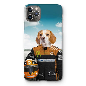 The Famous Driver (McLaren Inspired): Custom Pet Phone Case - Paw & Glory - Dog Portraits - Pet Portraits