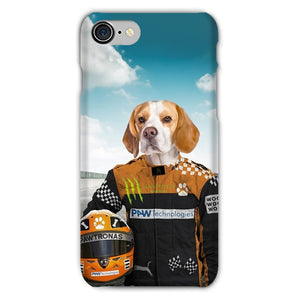 The Famous Driver (McLaren Inspired): Custom Pet Phone Case - Paw & Glory - Dog Portraits - Pet Portraits